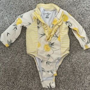 Baby girl swim one piece long sleeve